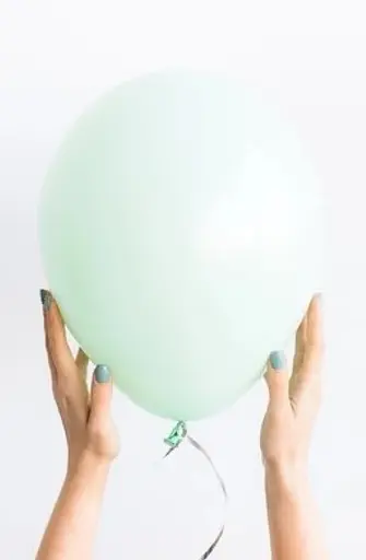 Шарик воздушный латексный 30 см (100) макарун зеленый, IDEA7-DL-020 - фото 5