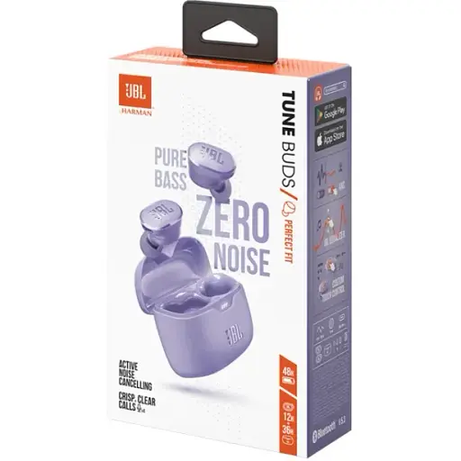 Гарнітура JBL Tune BUDS Purple (JBLTBUDSPUR) (6891594) - фото 8
