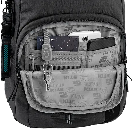 Рюкзак Kite Education teens 2578M Step Up Темно-серый (K26-2578M-3) - фото 11