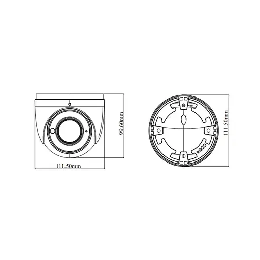 IP-видеокамера 4MP TVT TD-9545S3 (D/AZ/PE/AR3) White f=2.8-12mm (77-00183) - фото 4