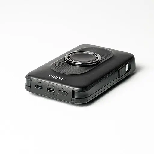 Магнитное зарядное устройство Power Bank CRONY PN-W35 беспроводное 18000mAh - фото 3