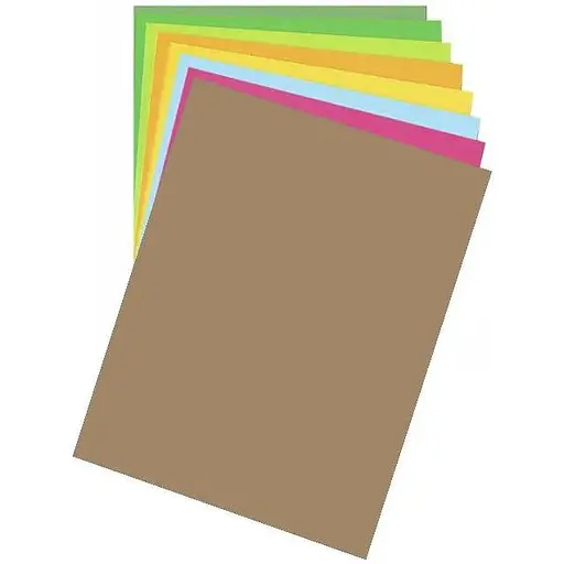 Бумага для дизайна Folia Fotokarton B2 (50x70см) №75 насыщенно-коричневая 300г/м2