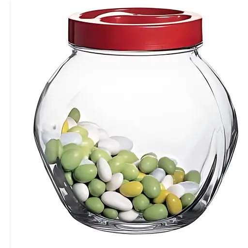 Банка для сипучих продуктів Pasabahce Bella Graffiti 1.5 л (80000-SL) - фото 2