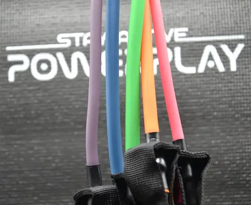 Набір трубчастих еспандерів PowerPlay PP-4102 Expander Set 5 шт. (до 35 кг.) (PP-4102_5set) - фото 6