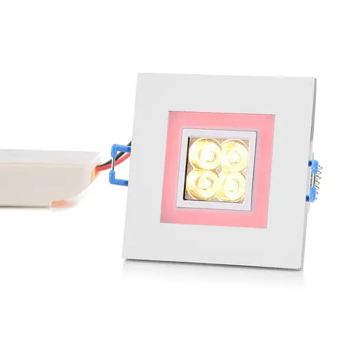 Светильник точечный Brille LED-103C/4W+2W RED 60&apos; L4-019 - фото 2
