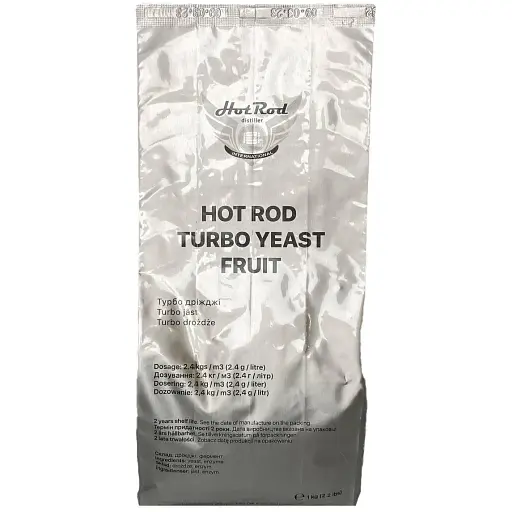 Турбо-дріжджі Hot Rod Distiller Turbo Yeast Fruit 1 кг