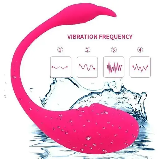 Вібро-яйце для піхвової стимуляції та клітора з дистанційним керуванням smart член love spouse - фото 3