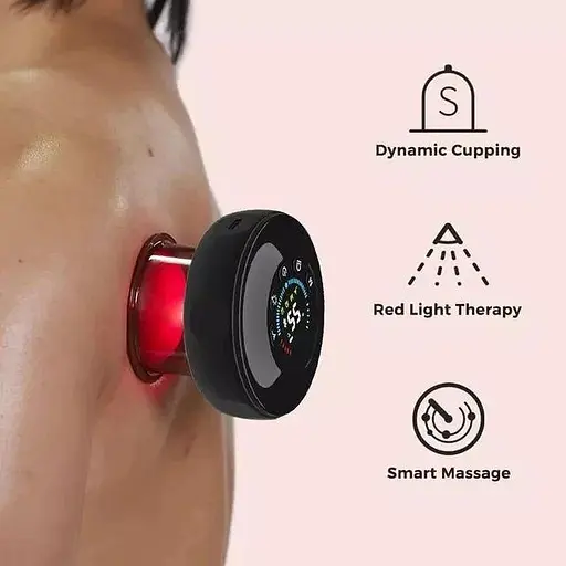 Розумна вакуумна масажна чашка-банка - фото 2