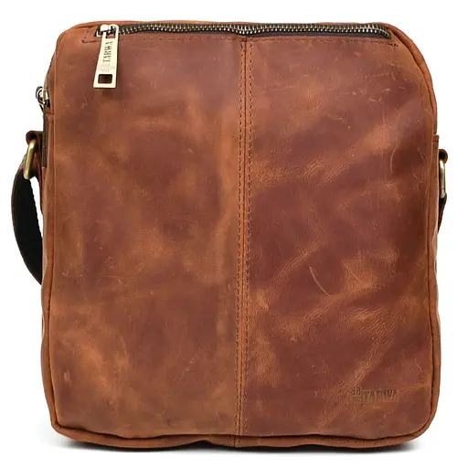 Шкіряна сумка месенджер Tarwa 24х26х7 см sum0028351 - фото 2