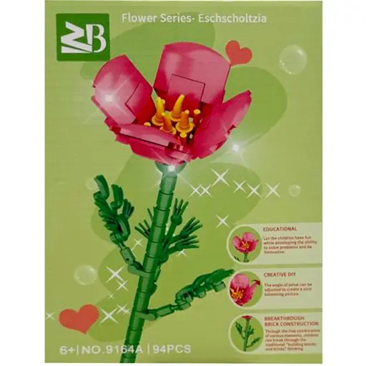 Конструктор детский Eschscholtzia Bambi 9119A-9164A 94 детали - фото 1