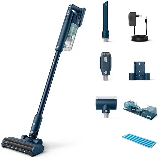 Пилосос Philips Series 5000 бездротовий синій (XC5141/01)