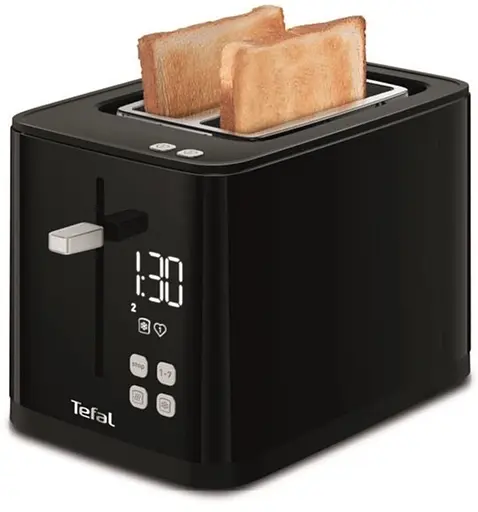 Тостер Tefal Digital 850 Вт LED дисплей черный (TT640810) - фото 4