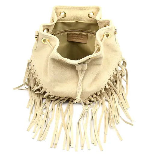 Женская замшевая сумка на плечо Firenze 25х26х13 см sum0028542 - фото 2