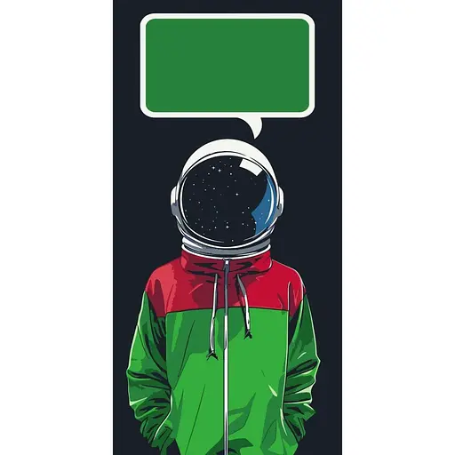 Открытка по номерам ArtCraft Космонавт 40 x 80 см (16116-AC)