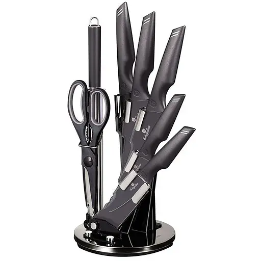 Набор ножей из 8 предметов Berlinger Haus Metallic Line Carbon Pro Edition (BH-2586)