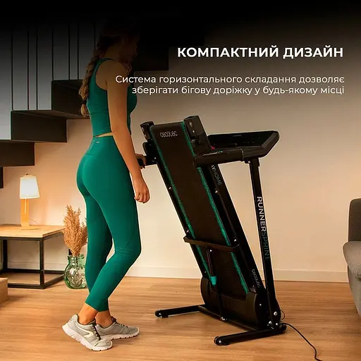 Беговая дорожка Cecotec DrumFit WayHome 1000 Runner Sprint - фото 8