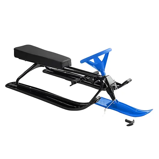 Снегокат для детей Skyper S-81625 — стальная рама, рулевое управление, мягкое сиденье