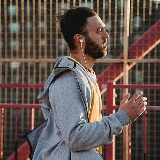 Навушники бездротові Hoco ES62 Pretty neck-hang BT5.3 earphones, TF 32GB, 800mAh, 120h, 96 см, gray - фото 5