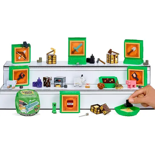 Ігровий набір-сюрприз MGA's Miniverse Mini Minecraft Створи піксельну пригоду (557272) - фото 10