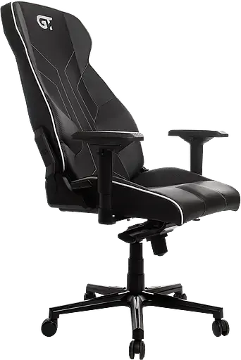 Геймерське крісло GT Racer чорне з білим (X-8007 Black/White) - фото 5