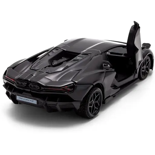 Автомодель TechnoDrive Lamborghini Revuelto матовый черный (250934UBl) - фото 2