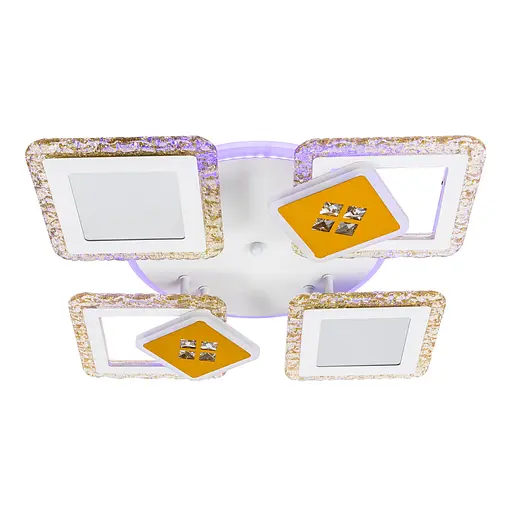 Люстра светодиодная VALESO V K39940-4 2 1 WT gold с пультом - фото 3