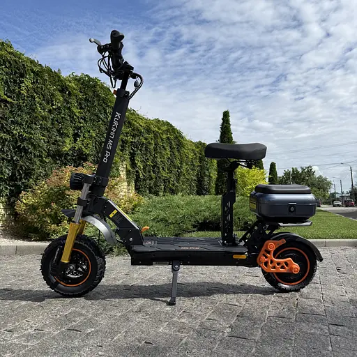 Электросамокат KUGOO Kirin M5 Pro 1200W 23Ah с сиденьем ( с усиленным АКБ) - фото 3