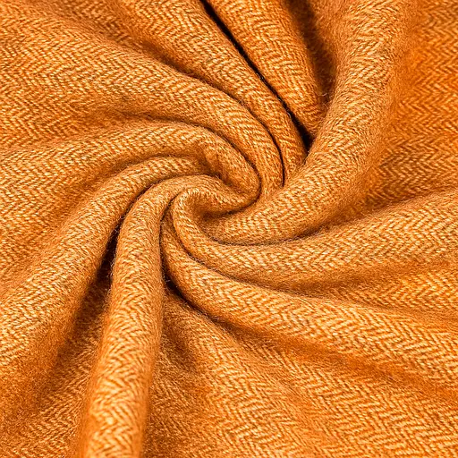 Плед Love You 100% вовна 140х200 см гірчичний (6061) - фото 2