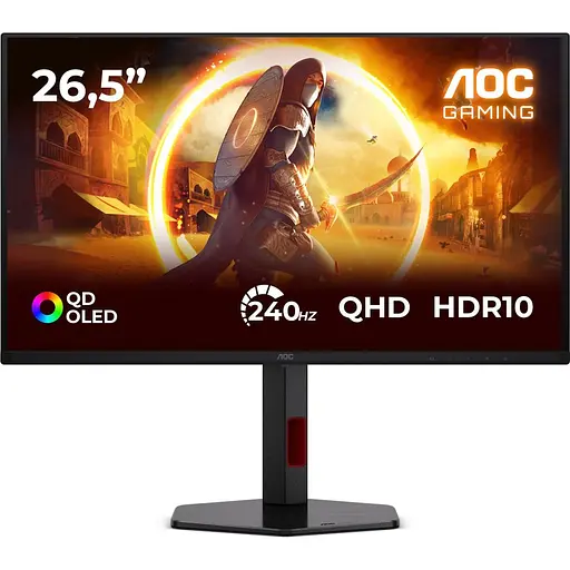 Монитор AOC 26.5" Q27G4ZDR QD-OLED QHD OLED 240Hz (Q27G4ZDR) - фото 1