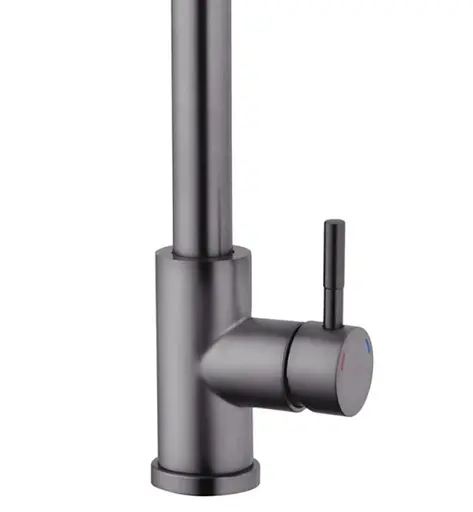 Змішувач для кухні з висувним виливом Kroner KRPё Edelstahl Klassisch - PVD03917 (CV032285) - фото 4