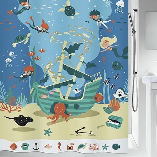 Шторка для ванної PIRATES (10.20161)