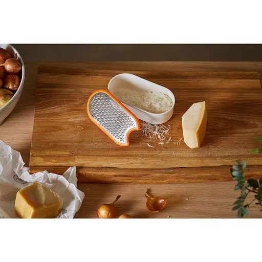 Терка Fiskars Functional Form з контейнером біла (1019530) - фото 5