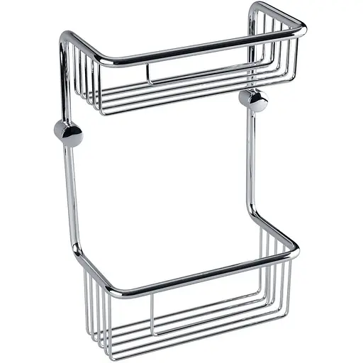 Полиця Bemeta Cytro двоярусна хром/блиск 146208182, Хром - фото 1