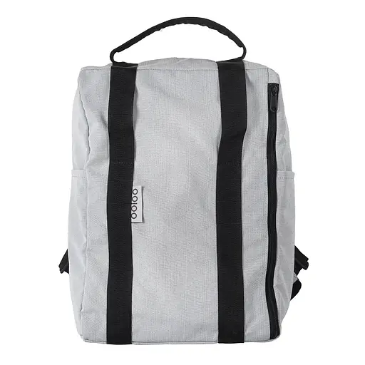 Рюкзак-антивор OOLOO Кенгуру 40x30x20 см, пепельно-серый 602/700 - фото 2
