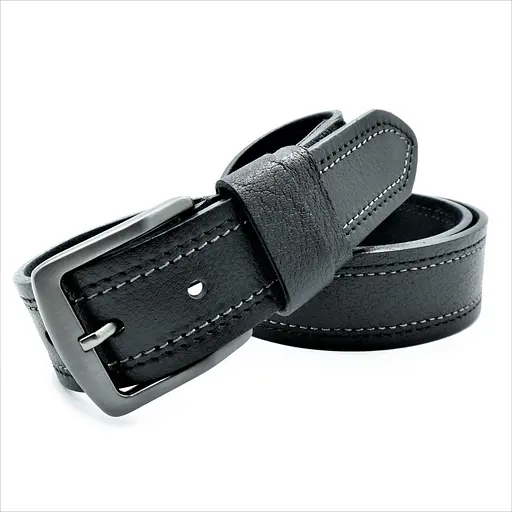 Ремінь шкіряний Le-Mon чоловічий 110-130х4 см acs0024321 - фото 2