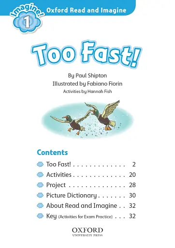 Oxford Read and Imagine. Level 1: Too Fast! - фото 2