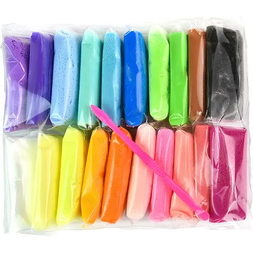 Набір для творчості Strateg U'DO Clay 120 г (6 г x 20 шт.) (30870) - фото 2