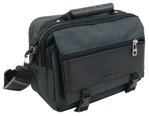 Велика тканинна чоловіча барсетка Wallaby 28х21х13 см sum0023965 - фото 1