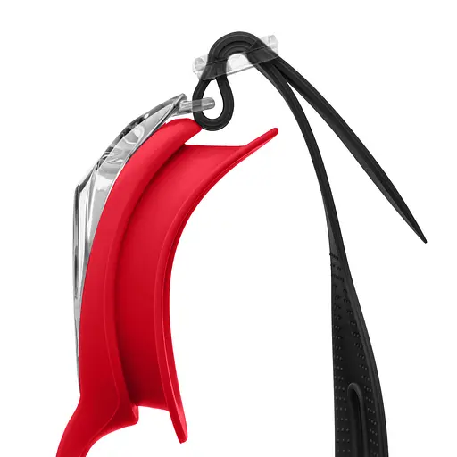 Дитячі окуляри для плавання Renvo Ertan JR Anti-fog Чорний Червоний OSFM (1SG120-0701) - фото 4