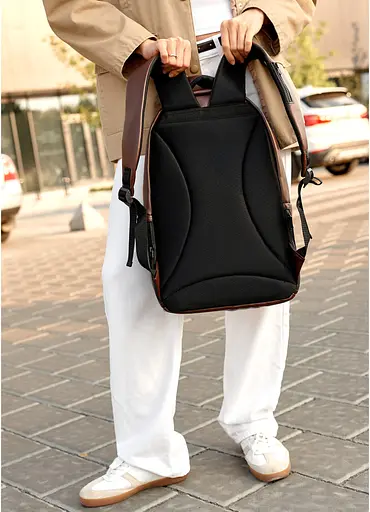 Рюкзак унисекс Sambag Zard LZN шоколадный 46 х 28 х 13 см (25000020) - фото 8