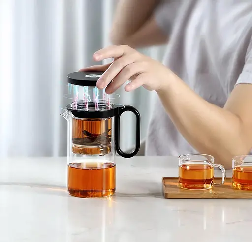 Чайник-заварник Bonston «Магнето», 500 мл - Синий - фото 2