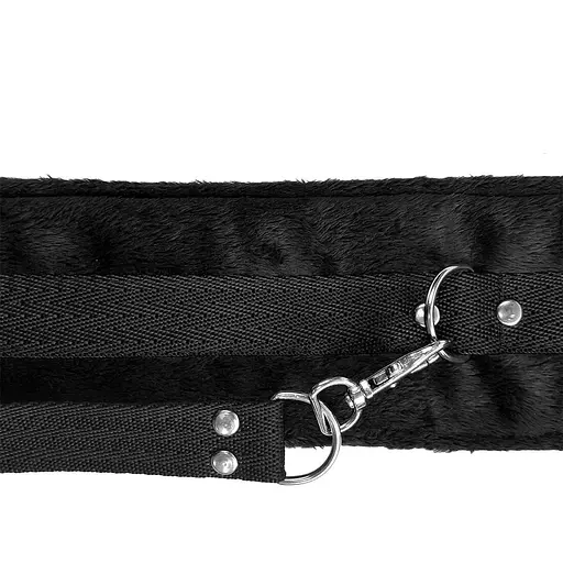 Набір нашийник Art of Sex - Soft Touch Light з повідцем та маска - фото 7