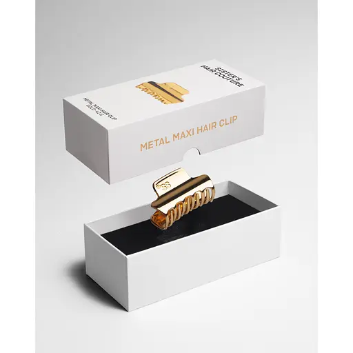 Заколка для волос Sister's Aroma Gold Maxi металлическая 50 г - фото 3