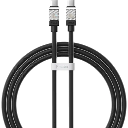 Кабель Baseus CoolPlay Series USB-C to USB-C 100W 1m Black (CAKW000201) [141248]