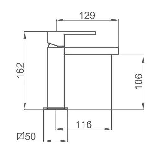 Смеситель для умывальника GRB Kala 911800 Хром - фото 2