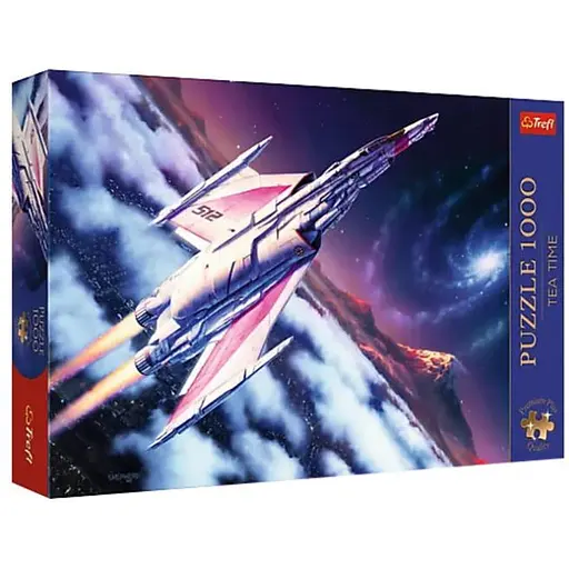 Пазл Trefl Время чаепития: Полет в космос 1000 эл. (12075) - фото 1