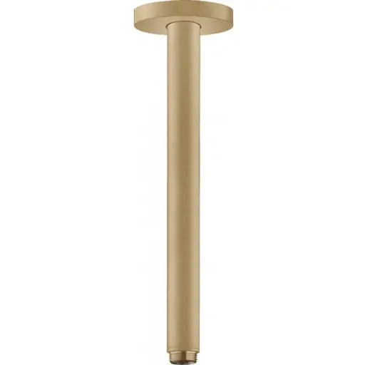 Кронштейн для верхнього душу Hansgrohe зі стелі S 300 мм Brushed Bronze 27389140 Бронза - фото 1