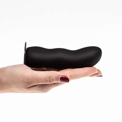 Страпон Crushious Snapper 12.5 см (чорний) - фото 14