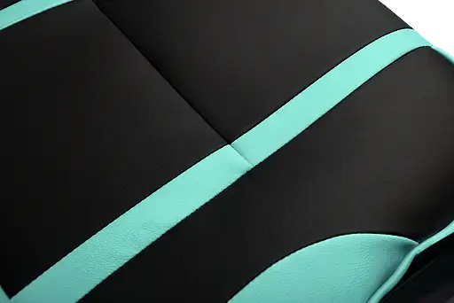 Геймерское кресло GT Racer черное с ментоловым (X-2749-1 Black/Mint) - фото 9