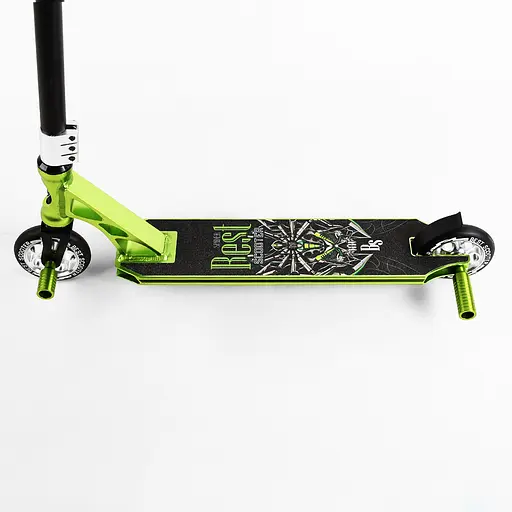 Самокат трюковий Best Scooter 60х85 см Зелений 000231658 - фото 3